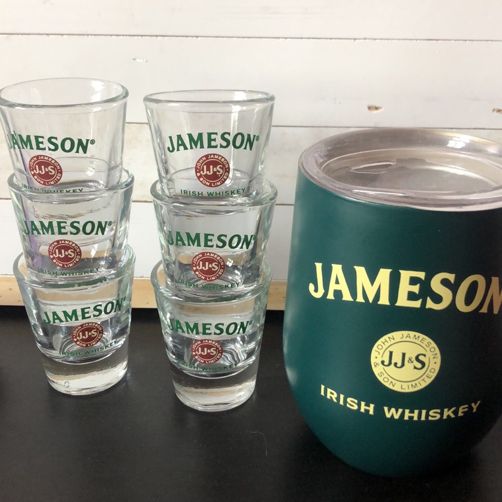 COPY - Jameson Whiskey Shot Glasses and Tumbler